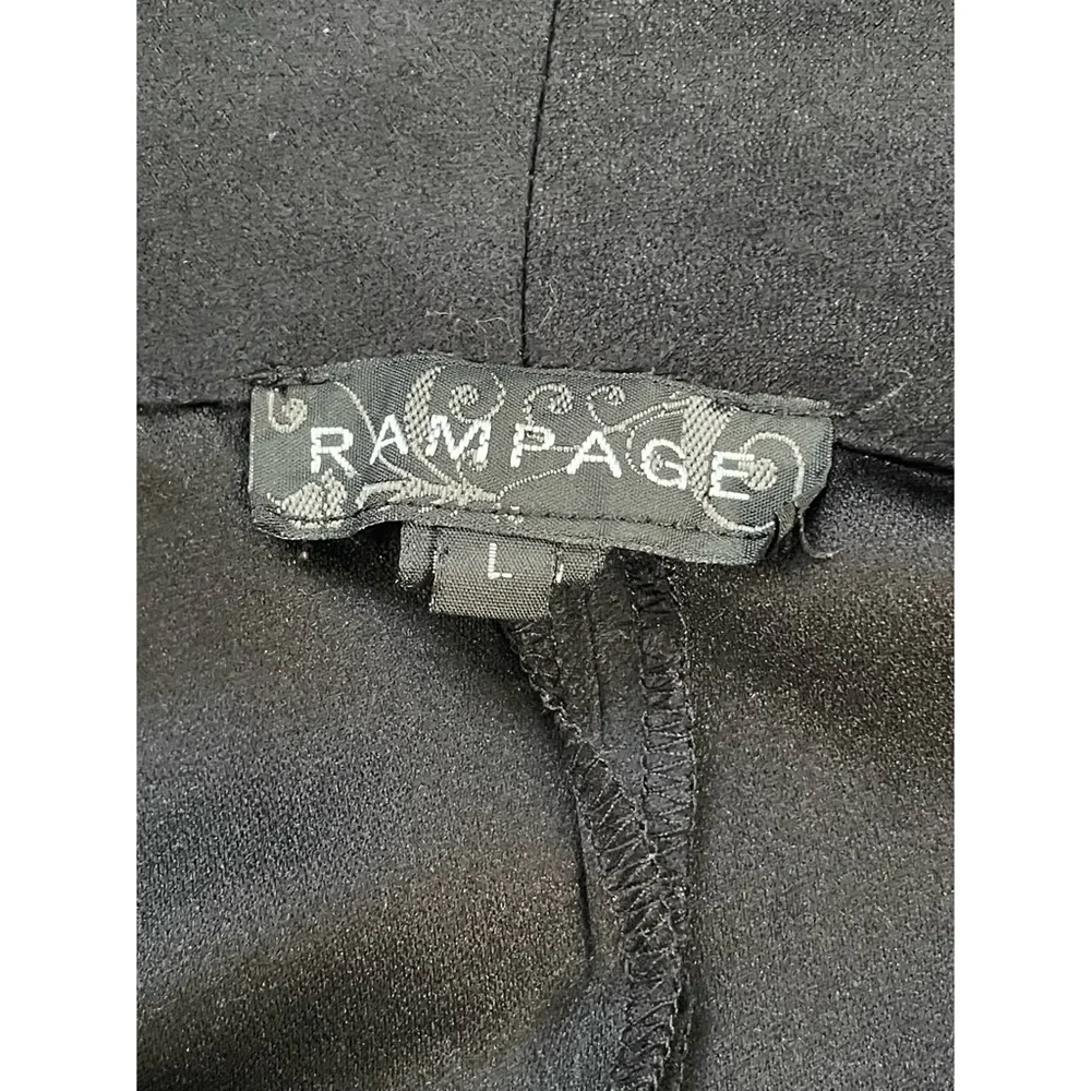 Rampage Black Faux Suede Jacket